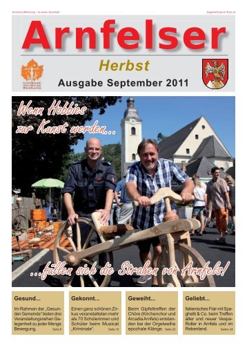 September 2011 - Marktgemeinde Arnfels