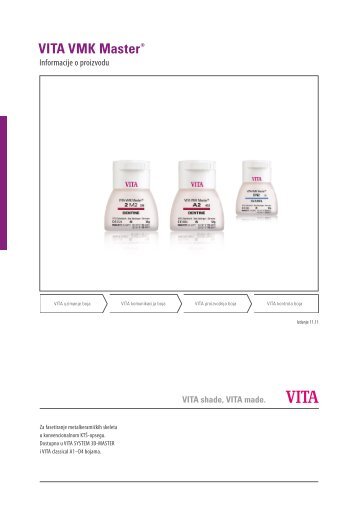 VITA VMK Master® - VITA Zahnfabrik H. Rauter GmbH & Co. KG