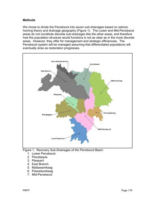 Operational Plan for the Restoration of Diadromous Fishes to the ...