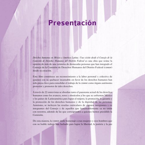 DERECHOS HUMANOS EN MÉXICO Y AMÉRICA LATINA