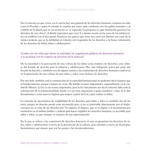 DERECHOS HUMANOS EN MÉXICO Y AMÉRICA LATINA