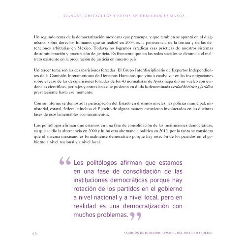 DERECHOS HUMANOS EN MÉXICO Y AMÉRICA LATINA