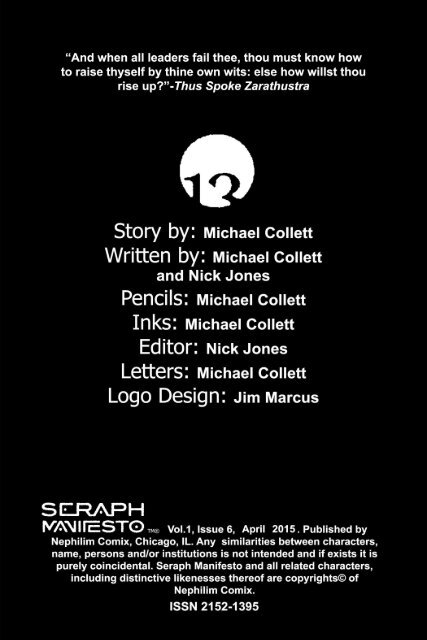 Seraph Manifesto Book 6