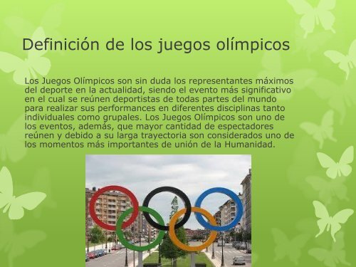 JUEGOS OLIMPICOS