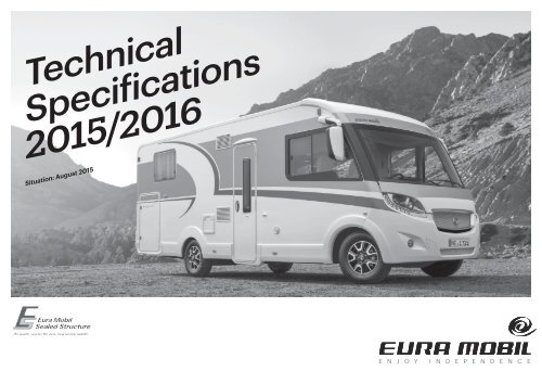 Euramobil 2016 Technical Data