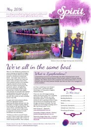 Spirit Newsletter MAY 2016