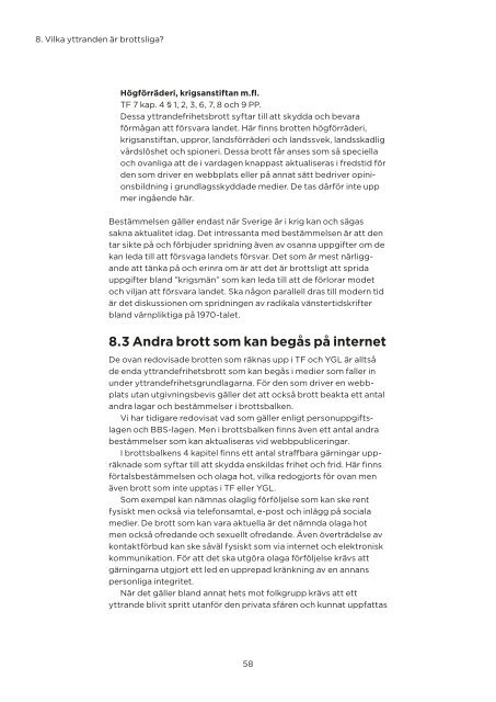 Internetguide #2 Yttrandefrihet på nätet