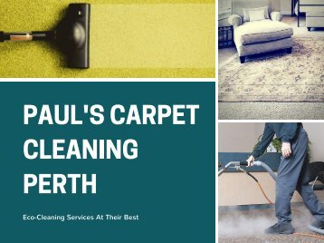 PAUL'S CARPET CLEANING PERTH