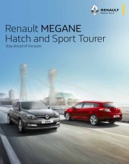 Renault MEGANE Hatch and Sport Tourer