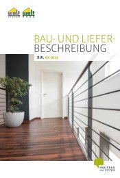 Bau- und Lieferbeschreibung 2016