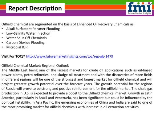 Global Oilfield Chemical Market