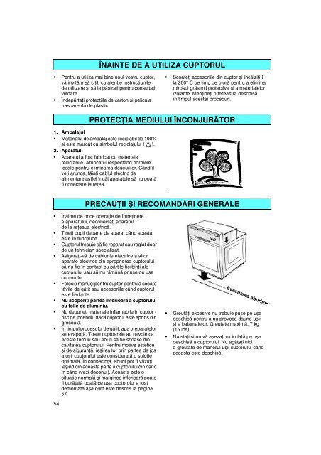 KitchenAid OBI 127 S - Oven - OBI 127 S - Oven RO (854148138010) Istruzioni per l'Uso