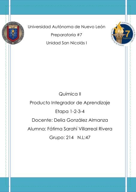 Producto Integrador de Aprendizaje-Química