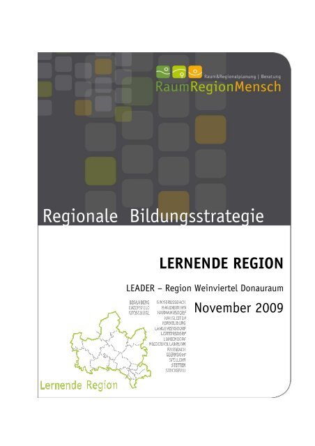 Weinviertel Donauraum - Lernende Regionen - in Österreich