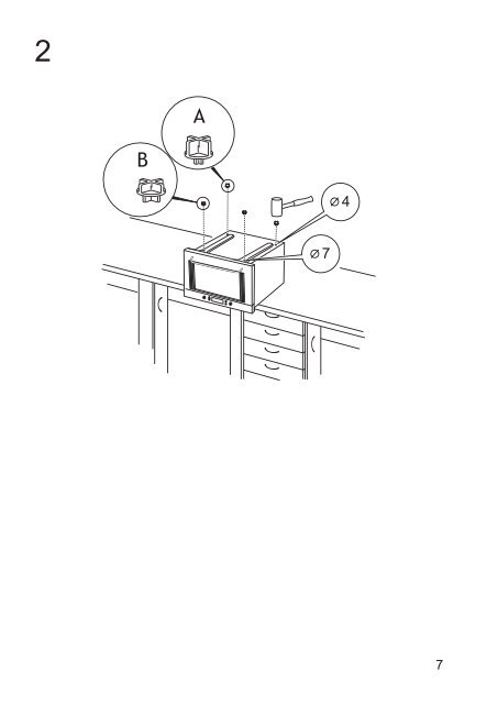 KitchenAid 30095134 MBI S40AL - Microwave - 30095134  MBI S40AL - Microwave EUR (858748416670) Installazione