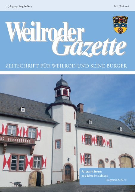 Weilroder Gazette Mai/Juni 2016