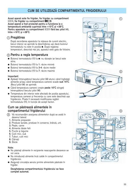 KitchenAid 600 192 90 - Refrigerator - 600 192 90 - Refrigerator RO (855110810400) Istruzioni per l'Uso