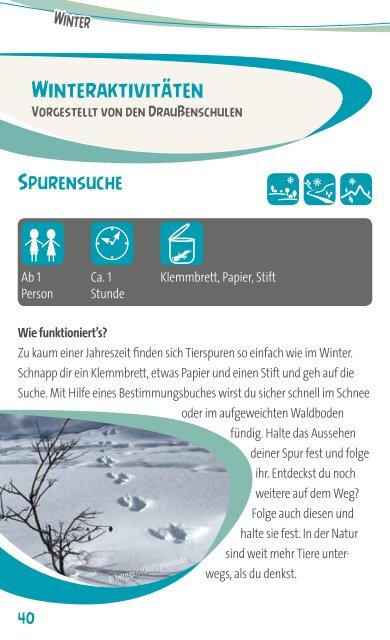 Booklet Schulwandern 2016