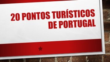 20 Pontos Turísticos de Portugal