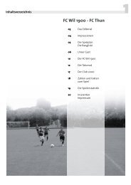 FC Wil 1900 ‑ FC Thun