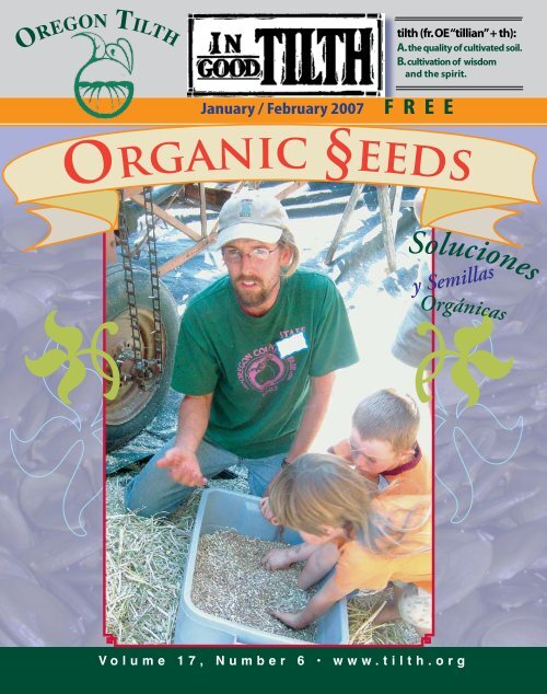 Organic Eeds Oregon Tilth
