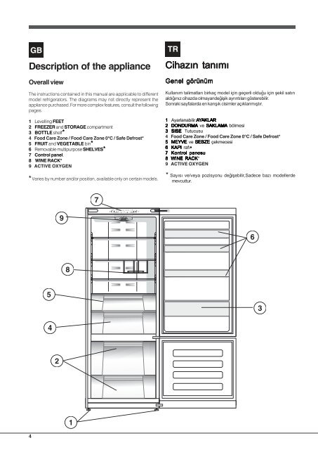 KitchenAid E2BL 19213 F O3 (TK) - Fridge/freezer combination - E2BL 19213 F O3 (TK) - Fridge/freezer combination EN (F085165) Istruzioni per l'Uso