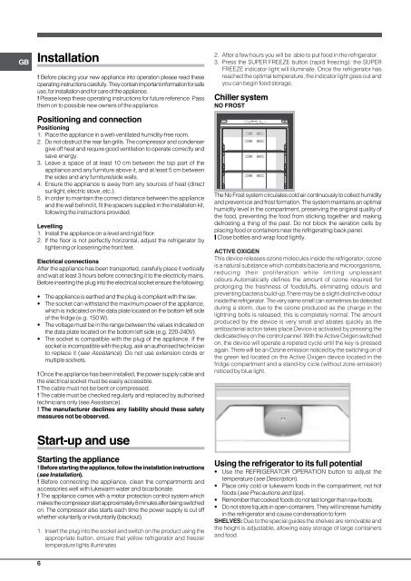 KitchenAid E2BL 19213 F O3 (TK) - Fridge/freezer combination - E2BL 19213 F O3 (TK) - Fridge/freezer combination TR (F085165) Istruzioni per l'Uso