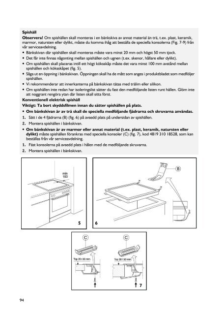 KitchenAid 300 947 28 - Oven - 300 947 28 - Oven SV (857917901510) Istruzioni per l'Uso