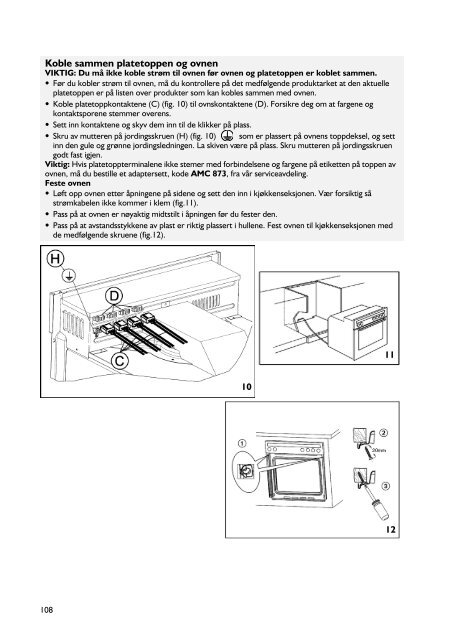 KitchenAid 300 947 28 - Oven - 300 947 28 - Oven NO (857917901510) Istruzioni per l'Uso