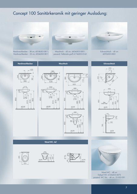 Concept 100 WCs, Bidet un Concept 100 WCs, Bidet un