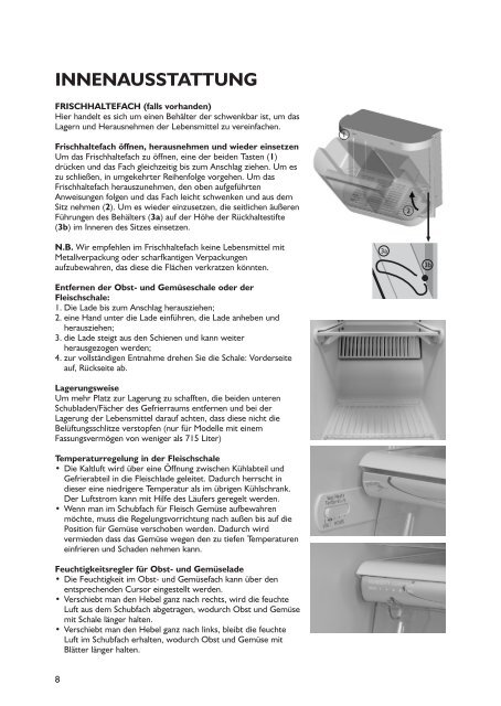 KitchenAid 20RB-D4L A+ - Side-by-Side - 20RB-D4L A+ - Side-by-Side DE (858645011020) Istruzioni per l'Uso