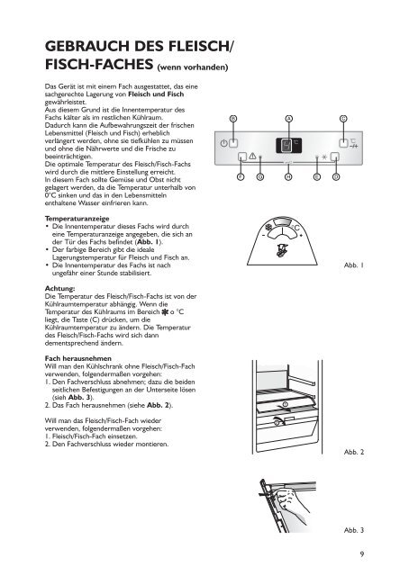 KitchenAid 914.1.10 - Refrigerator - 914.1.10 - Refrigerator DE (855163016030) Istruzioni per l'Uso