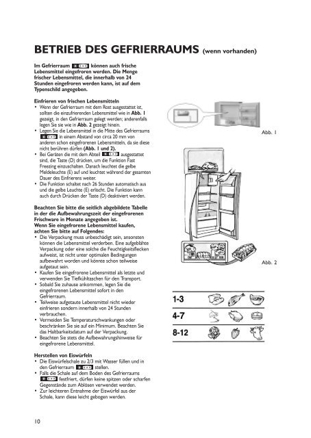 KitchenAid 914.1.10 - Refrigerator - 914.1.10 - Refrigerator DE (855163016030) Istruzioni per l'Uso