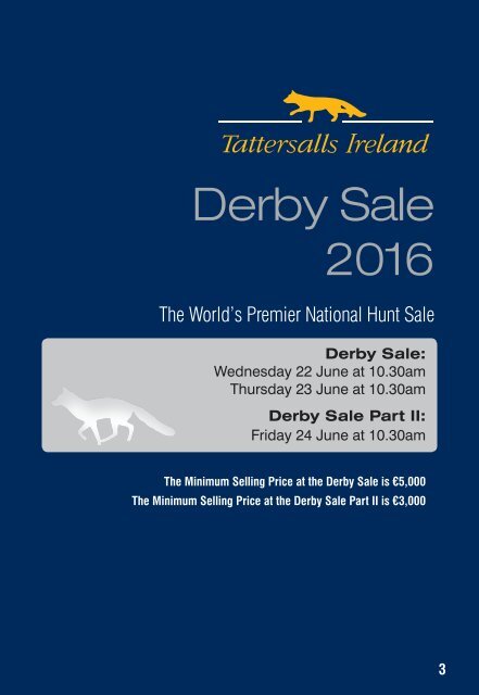 Derby Sale