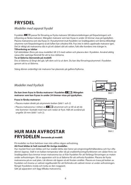 KitchenAid ZSB 1801 AA - Refrigerator - ZSB 1801 AA - Refrigerator SV (859991009220) Istruzioni per l'Uso