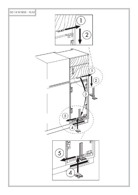 KitchenAid 904.2.02 - Fridge/freezer combination - 904.2.02 - Fridge/freezer combination EUR (850365516010) Installazione