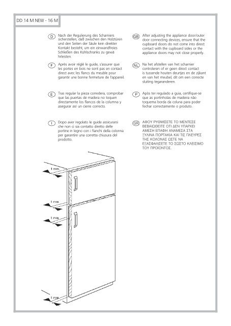 KitchenAid 904.2.02 - Fridge/freezer combination - 904.2.02 - Fridge/freezer combination EUR (850365516010) Installazione