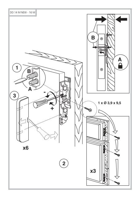 KitchenAid 904.2.02 - Fridge/freezer combination - 904.2.02 - Fridge/freezer combination EUR (850365516010) Installazione