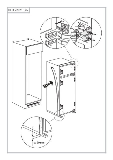 KitchenAid 904.2.02 - Fridge/freezer combination - 904.2.02 - Fridge/freezer combination EUR (850365516010) Installazione