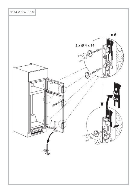 KitchenAid 904.2.02 - Fridge/freezer combination - 904.2.02 - Fridge/freezer combination EUR (850365516010) Istruzioni per l'Uso