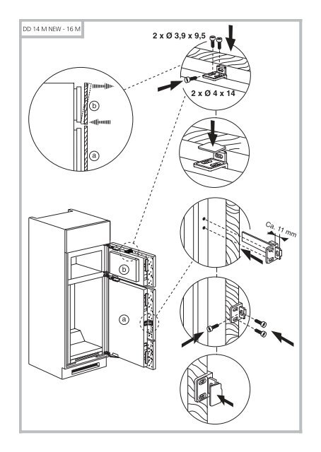 KitchenAid 904.2.02 - Fridge/freezer combination - 904.2.02 - Fridge/freezer combination EUR (850365516010) Istruzioni per l'Uso