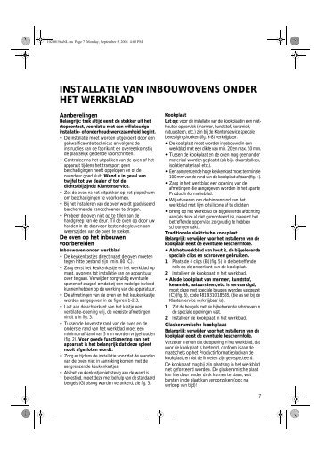 KitchenAid 301 230 14 - Oven - 301 230 14 - Oven NL (857921501000) Installazione