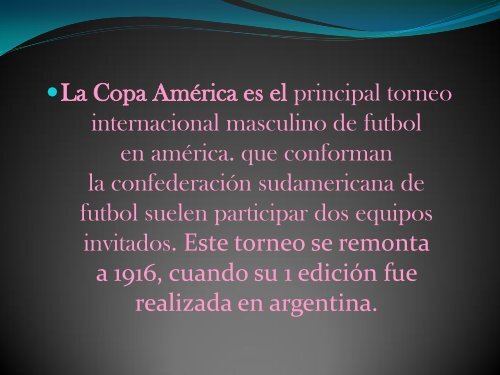 copa america