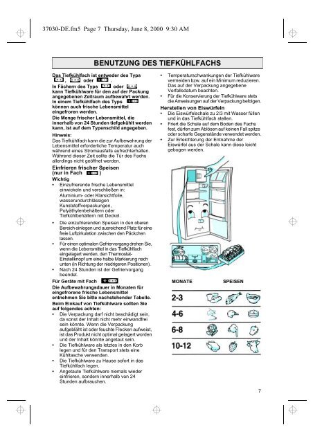 KitchenAid A 211/R/G/1 - Refrigerator - A 211/R/G/1 - Refrigerator DE (853916538010) Istruzioni per l'Uso