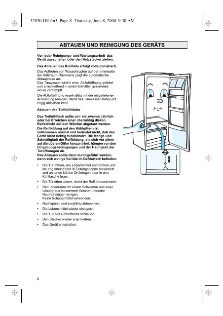 KitchenAid A 211/R/G/1 - Refrigerator - A 211/R/G/1 - Refrigerator DE (853916538010) Istruzioni per l'Uso