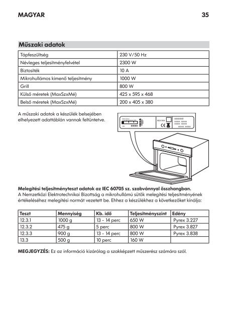 KitchenAid 10156190 - Microwave - 10156190 - Microwave BG (858777301770) Istruzioni per l'Uso
