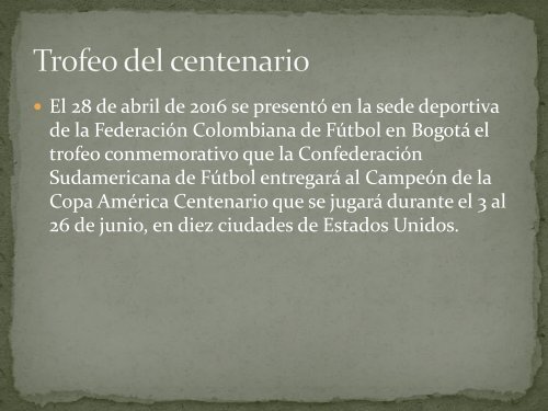 COPA AMERICA 