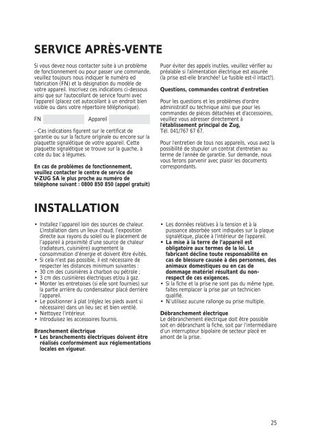 KitchenAid 911.2.12 - Refrigerator - 911.2.12 - Refrigerator FR (855162716000) Istruzioni per l'Uso