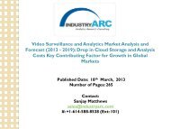 Video Surveillance and Analytics Market is Expected to Cross 20 Billion By 2019 - Copy