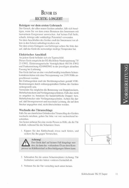 KitchenAid 407 675 - Refrigerator - 407 675 - Refrigerator DE (853915822010) Istruzioni per l'Uso